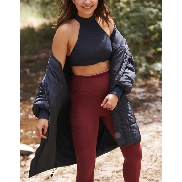 🎉LAST CHANCE🎉 NWT FP Movement Can't Handle This Cami / Deepest Navy - Picture 3 of 7